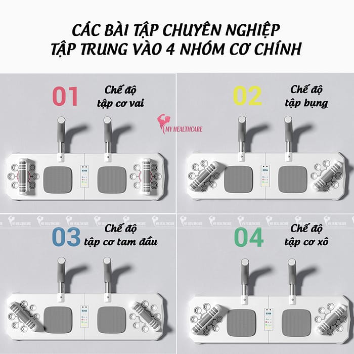 Dụng Cụ Chống Đẩy Đa Năng, Tập Plank, Dây Kéo Kháng Lực - Hình ảnh 7