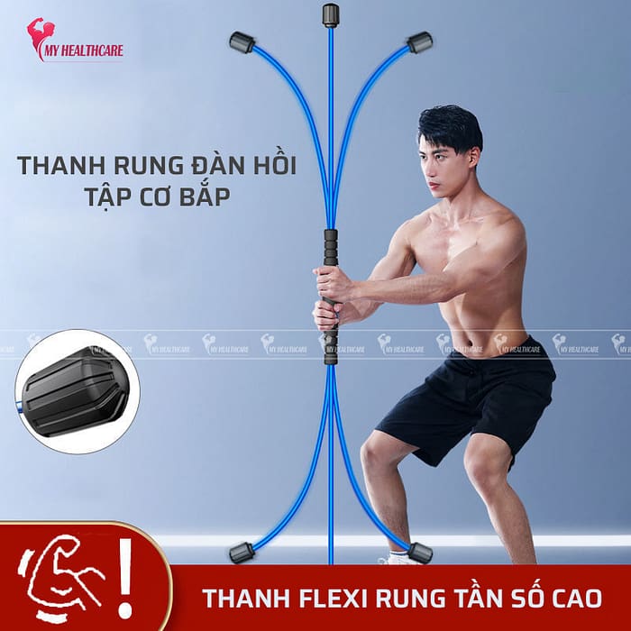 Thanh Rung Đàn Hồi Tập Thể Dục Săn Chắc Cơ